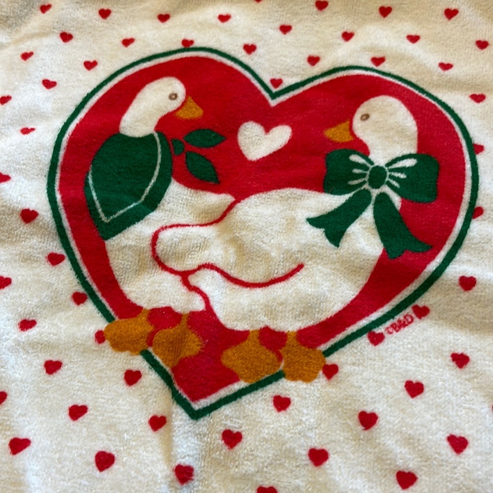 Vintage hand towel